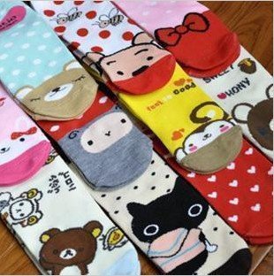 High Quality South Korean cartoon socks ship socks cotton socks socks