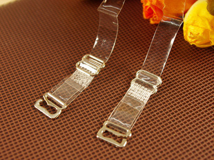 High quality steel buckle paintless transparent invisible underwear ar3 shoulder strap invisible tape underwear bra belt