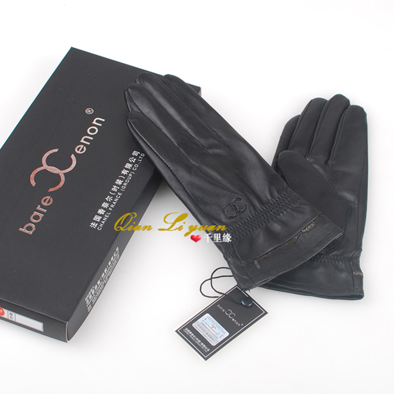 High quality suede gloves women's genuine leather gloves winter thin women's gloves