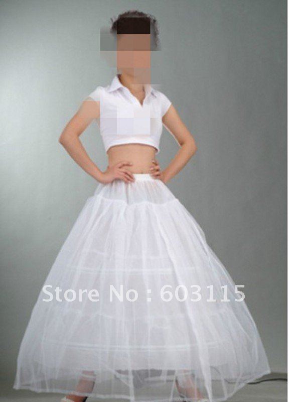 High Quality Wedding Dress Crinoline Petticoat ,underskirt 002