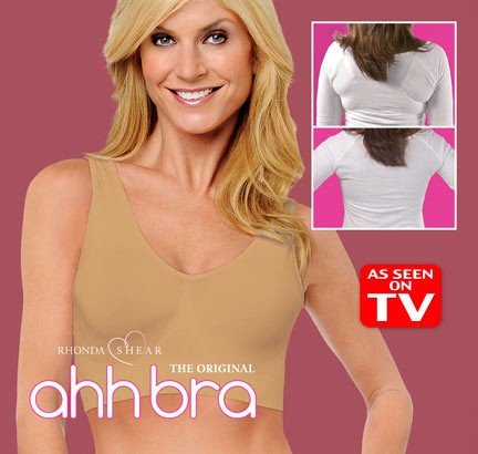 High Quality !Wholesale Ahh Bra As on TV Rhonda Shear Ahh Seamless Leisure Bra Genie Bra 96%nylon  free shipping! 150pcs