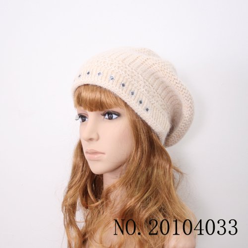 High quality Winter Hats women slouchy beanie men wool fashion women crochet knitted striped hat with 7 colors free shipping !!