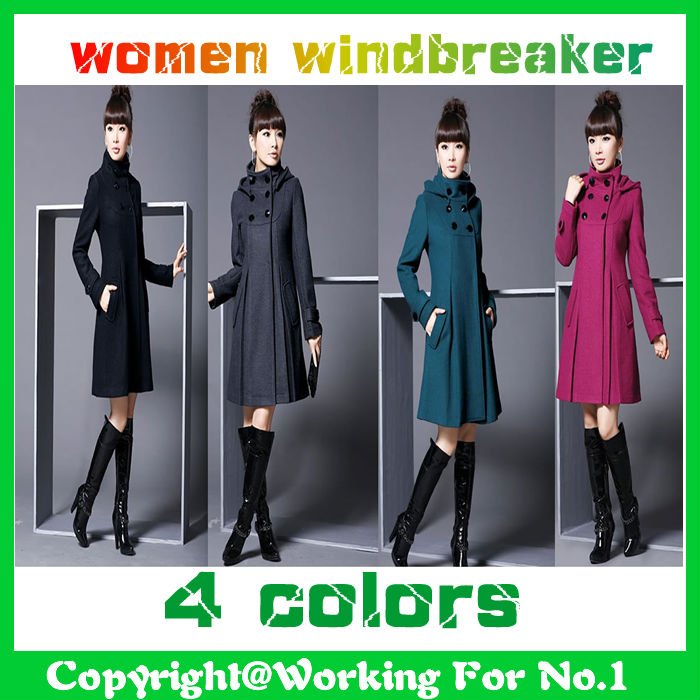 High quality women's cashmere windbreaker jacket coat ,wholesale hot sell ladie's wool coat,free shipping,L9H5C