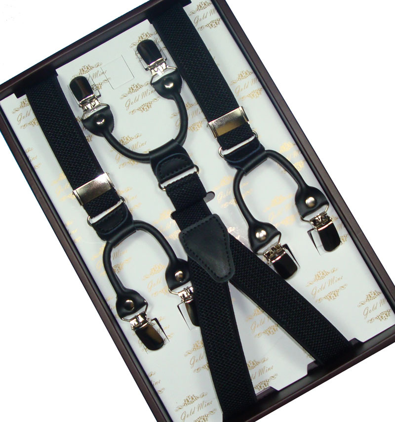 High quality women's suspenders women's suspenders suit suspenders spaghetti strap black clip