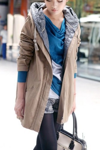 High quality women's trench 2012 autumn slim casual clothing overcoat outerwear