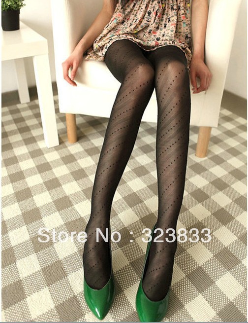 high quality wrap core silk women's tights stockings pantyhose, consumer pack