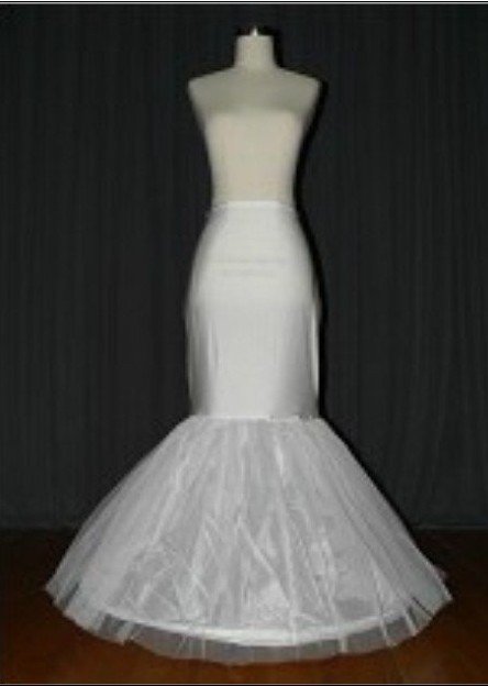 High quslity wholesale retail instock wedding crinoline tulle bridal underskirt adjustable underwear mermaid tulle petticoat