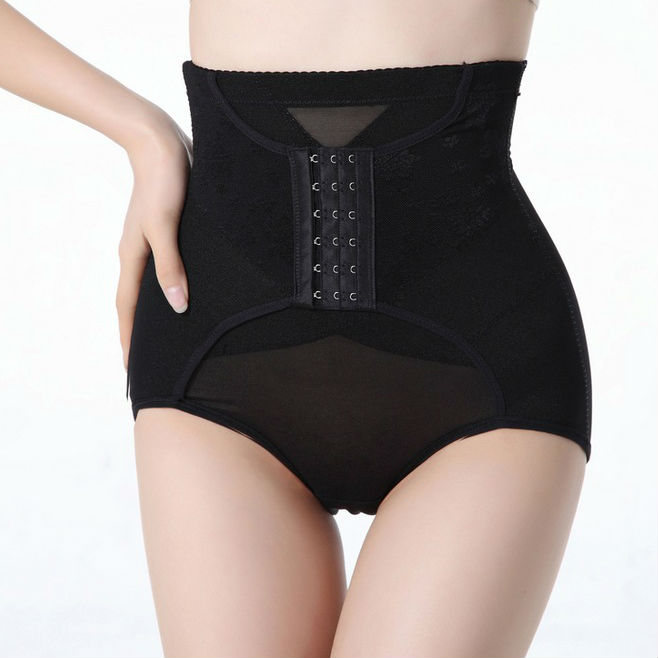 High waist body shaping pants drawing abdomen pants drawing abdomen panties drawing butt-lifting abdomen body shaping panties