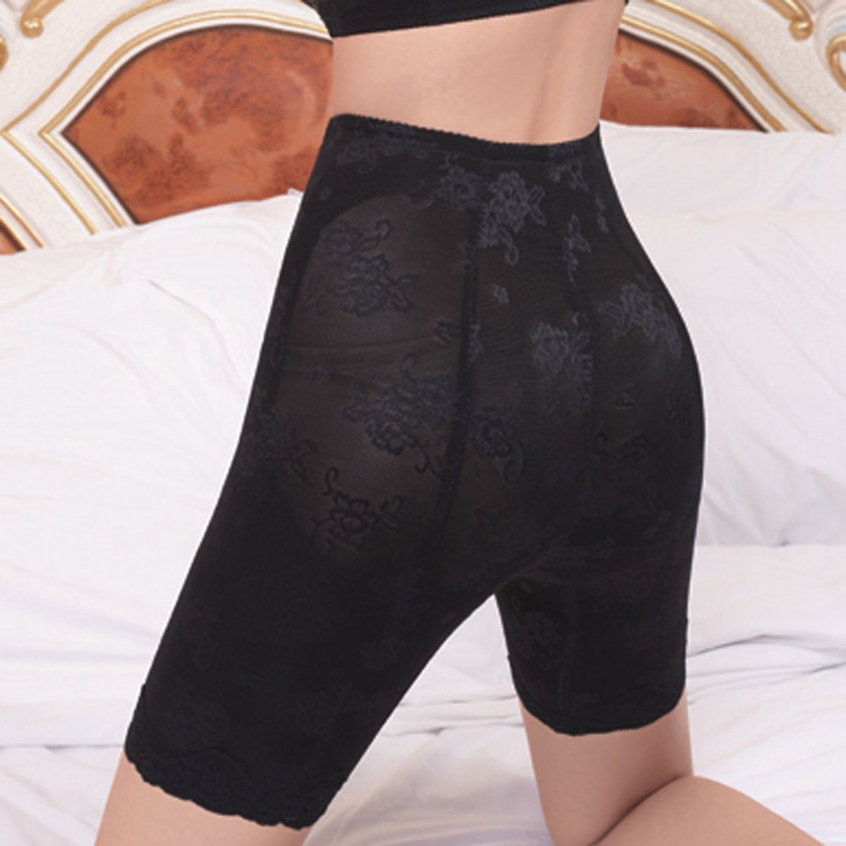 High waist body shaping pants slim waist abdomen drawing butt-lifting corselets pants beauty care pants s25k53