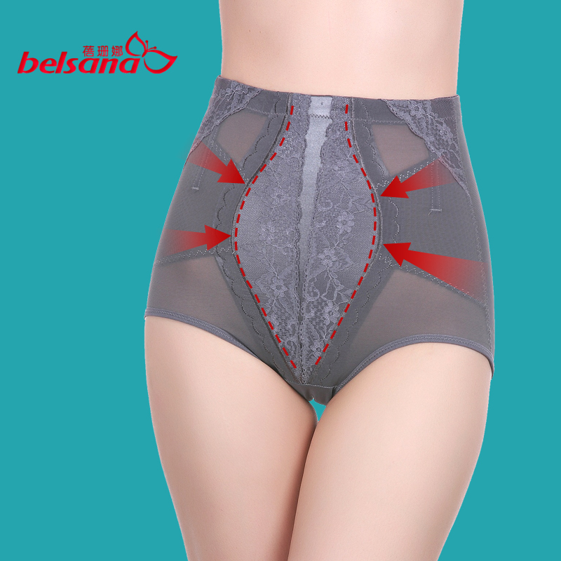 High waist breathable beauty care body shaping pants corselets butt-lifting pants women's abdomen drawing pants panties