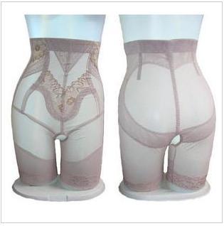 High waist huwei abdomen drawing bottom butt-lifting slim waist legs plastic pants body shaping pants beauty care pants