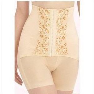 High waist plastic pants body shaping beauty care underwear body shaping pants panties legs high waist pants cummerbund abdomen