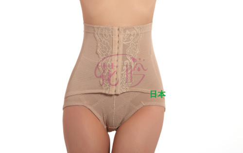 High waist postpartum abdomen drawing butt-lifting panties beauty care slimming body shaping pants corset pants 2684