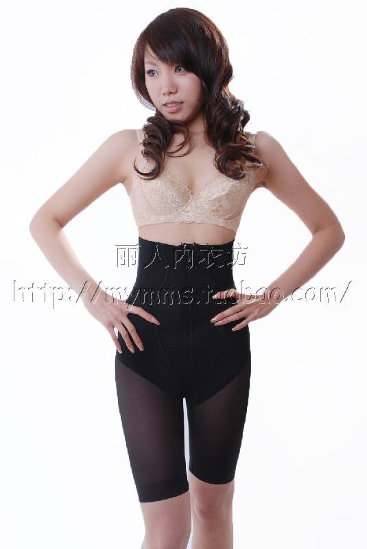 High waist seamless body shaping pants abdomen drawing butt-lifting panties corset pants breathable body shaping weight loss fat