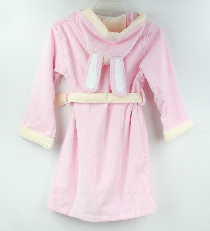 Hilift child 100% cotton terry bathrobes thickening towel bathrobe wool robe
