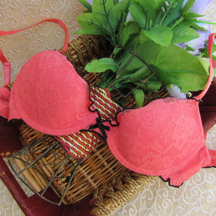 Hm h2 lace thick thin bra underwear 75a80b80c