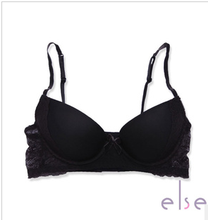 Hm lace shaping push up 4 breasted basic bra brief