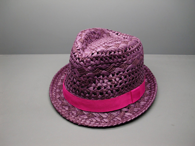Hm Women spring and summer sunbonnet strawhat knitted cap short brim
