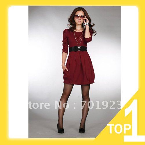 Holiday Sale 2013 Fashion ladies' dress vute women's Leisure BELT FREE SENT ! Free shipping Y3477