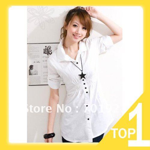 Holiday Sale Free Shipping Hot sale new ladies'  OL blouses,long sleeves shirt Lowest price,favor quality Y3507