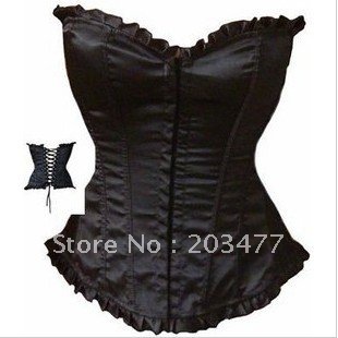 Holiday sale!Free shipping,hot sale sexy corset with black ,white ,red color,good quality product,popular,retail 8105