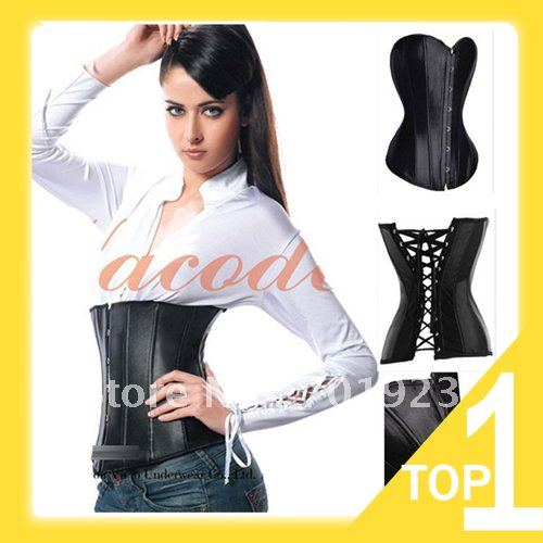 Holiday Sale FREESHIPPING, Best price , BUSTIER , Sexy lingerie , Black Underbust Corset Y2640