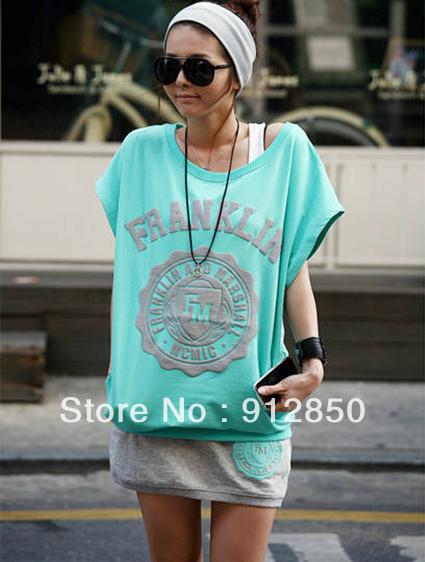 Holiday Sale Promotion Free shipping 2013 hot fashion women sports wear (Green/white) top+skirt jogging suit