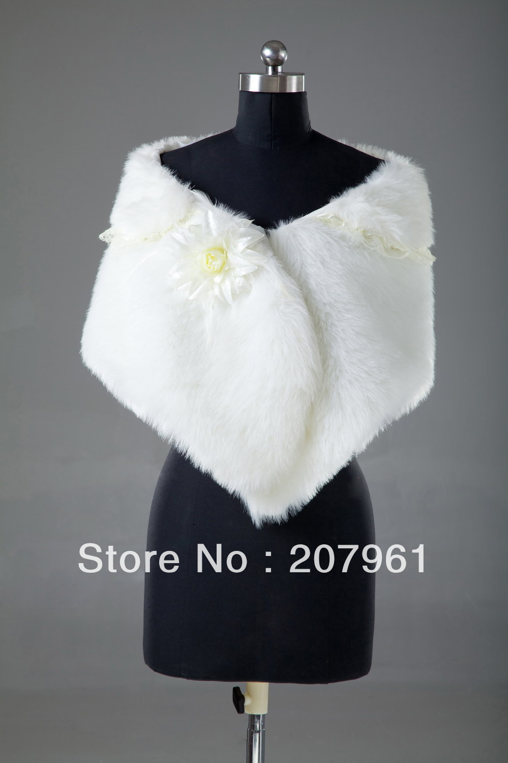 Holiday Sale  winter wedding jackets  faux fur jacket / shawl  FFA-005