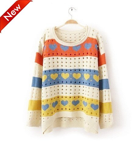 Hollow Bats sweater,Pullover Knitwear Cardigan,fashion,free shipping  D-98-351