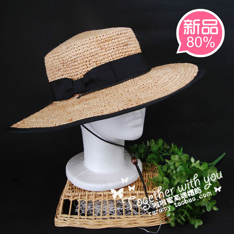 Honey hook needle campaigners strawhat fashion vintage cadet cap summer beach male sun-shading hat gentleman hat