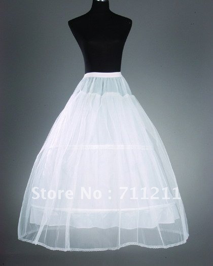 Hoopless 4 Layer Slip Bridal Wedding Crinoline Petticoat