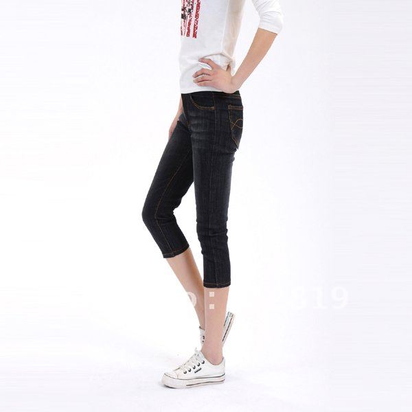 HOT  5pcs 2012 new best-selling jeans cowboy 7 minutes of pants shorts 222 ,China post free