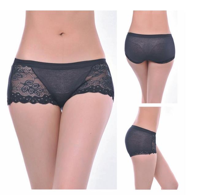 HOT 8 colors sexy ladies panties women bamboo fiber high-waist briefs sexy healthy underpants high quality panties 913# A09