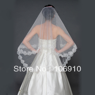 HOT Bride veil 175cm fashion lace veil white Wedding accessories Bride accessories