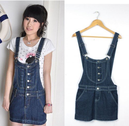 HOT!!! Fashion Korea Women denim Jeans Jumpsuit women jeans overalls freeshipping