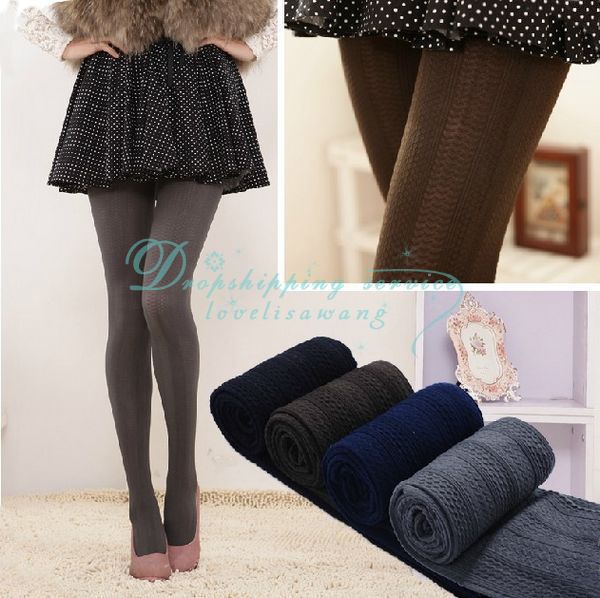 Hot Fashion women velvet was thin pantyhose vertical stripes thick primer socks