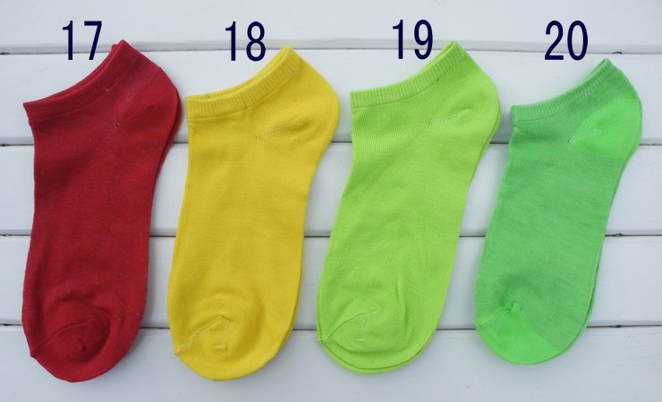 Hot !!Free Shipping  100paris/lot /Kerean candy socks Boat /ship socks (multi-color random fat),foot cover best selling