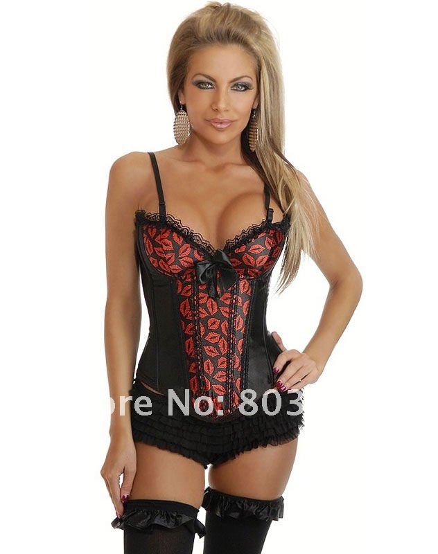 Hot Lips Burlesque Corset