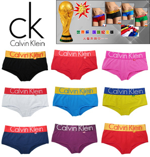 Hot Sale 12 PCS Brand New Women's Underpants World Cup Commemorative Edition National Flag Boxers Briefs CK121 - Free Shipping