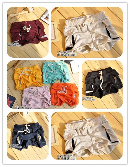Hot Sale 2012 Female Casual Pants, Roll-up Hem Pockets Cotton Sports Pants,Stylish short pants,Top Quality Women shorts