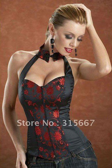 hot sale 2012 ,free shipping Sexy flower corset 1pcs Beige flower corset,bustier ,slim n lift body shaper SFM592