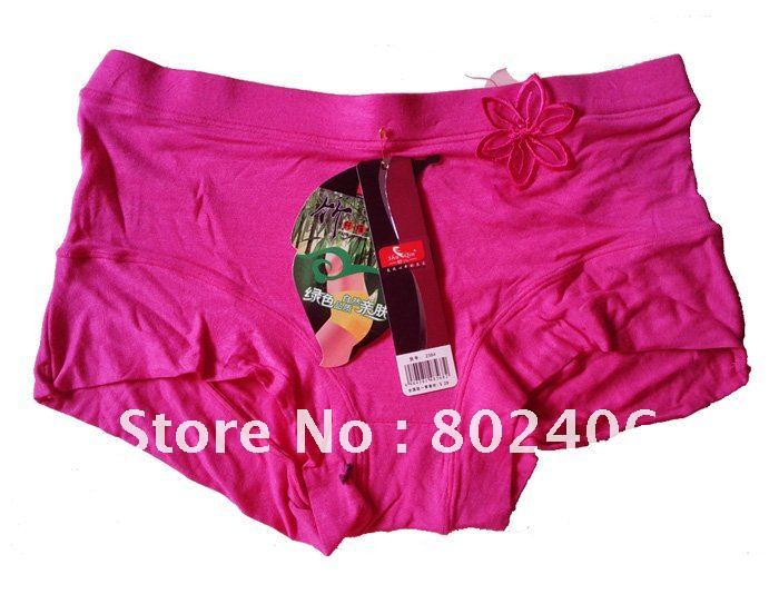 Hot  sale!!!   2012 new fashion 10pcs women's soft bamboo fiber underwears panties M free shipping