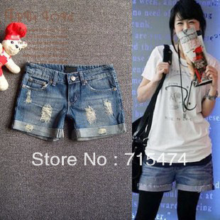 hot sale!!! 2013 Lady denim shorts,women's jeans shorts,hot sale ladies' denim short pants size:S M L,XL,XXL,free shipping