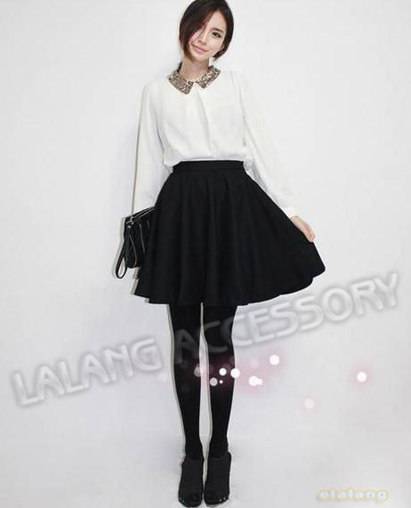 Hot Sale 4Colors Long Sleeve Sequined Trun Down Collar Chiffon ShirtsTops Blouse for Women SIze S/M/L Available Free Shipping