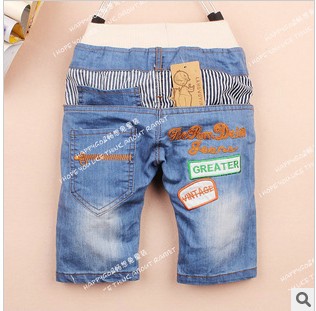 Hot Sale- 5pcs/lot boy's jeans children shorts kid's trousers demin jeans for girls