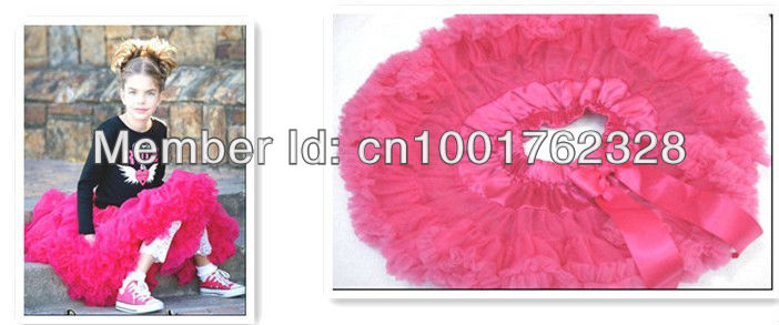 Hot sale baby girl fluffy bow pink flower top skirt  girl's tutu skirts  Hot sale baby girl fluffy bow dd03