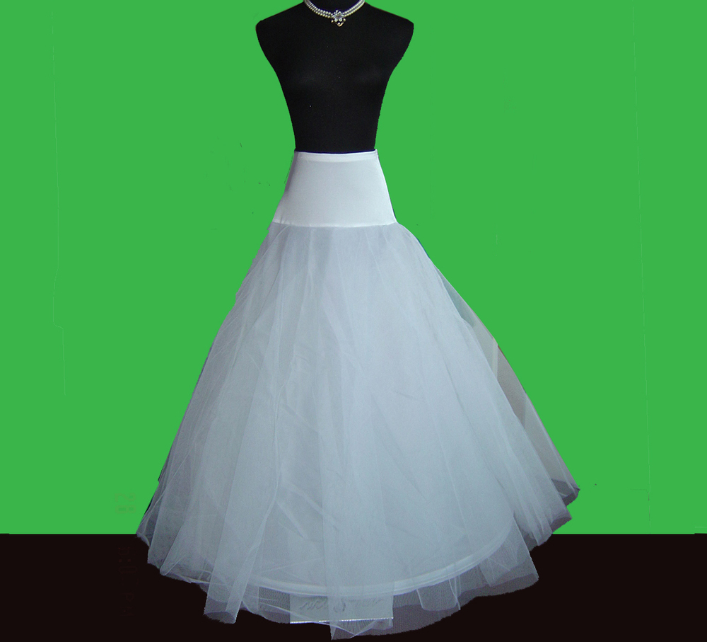 Hot sale Cheapeat 1 Hoop Wedding Bridal Gown Dress Petticoat Underskirt Crinoline Wedding Accessories