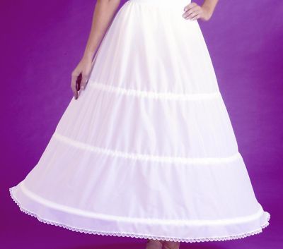 Hot sale cheapest 3 hoops whiteg bridal gown dress petticoat underskirt crinoline wedding accessories