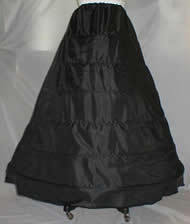 Hot sale cheapest  6 hoops balck g bridal gown dress petticoat underskirt crinoline wedding accessories