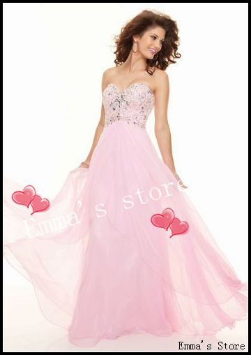 Hot Sale Custom Made Elegant 2013 Designer A-Line Sweetheart Floor Legnth Green Pink Formal Evening Gowns Prom Quinceanera Dress